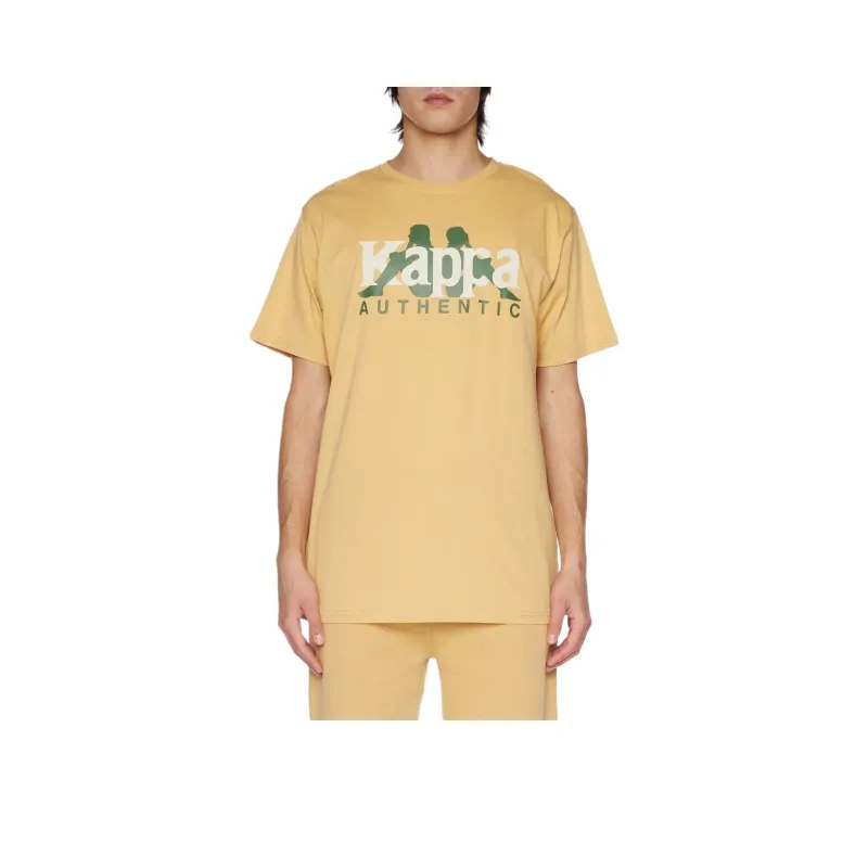 Kappa Authentic Vanguard T-Shirt T-Shirt Men's Yellow-0