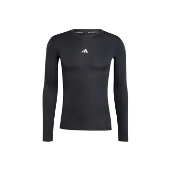 Adidas Free Shipping With AdiClub Techfit Compression Training Long Sleeve Tee