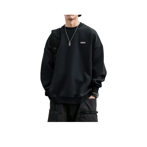 Tonlion Sweatshirts Men Black