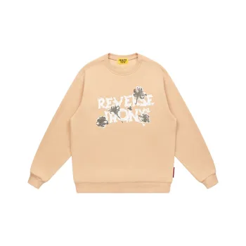 EMPTY REFERENCE x REVERSE IRONY Sweatshirt Unisex Coffee