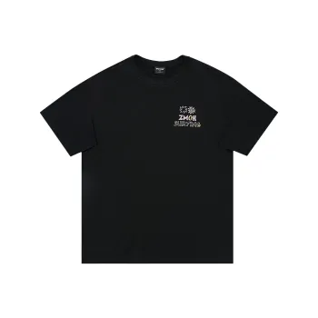 ZMOH Short Sleeved T Shirt Unisex Couple's