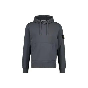 STONE ISLAND Logo appliqué Cotton Hoodie