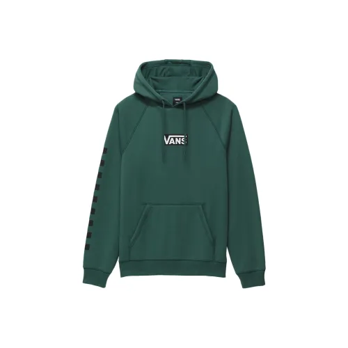 Vans Versa Standard Pullover Hoodie Sweatshirt Men's Small Bar Green