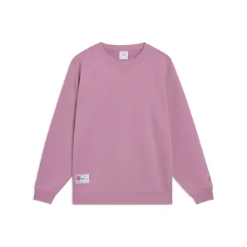 LiNing Sports Life Collection Sweatshirt Men's Light Rose Red