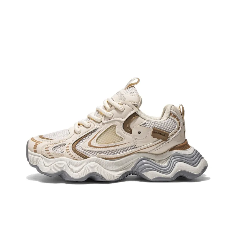 SUPEREDGE Cushioning, Slip Resistant, And Abrasion Resistant Low Top Chunky Sneakers Unisex-5