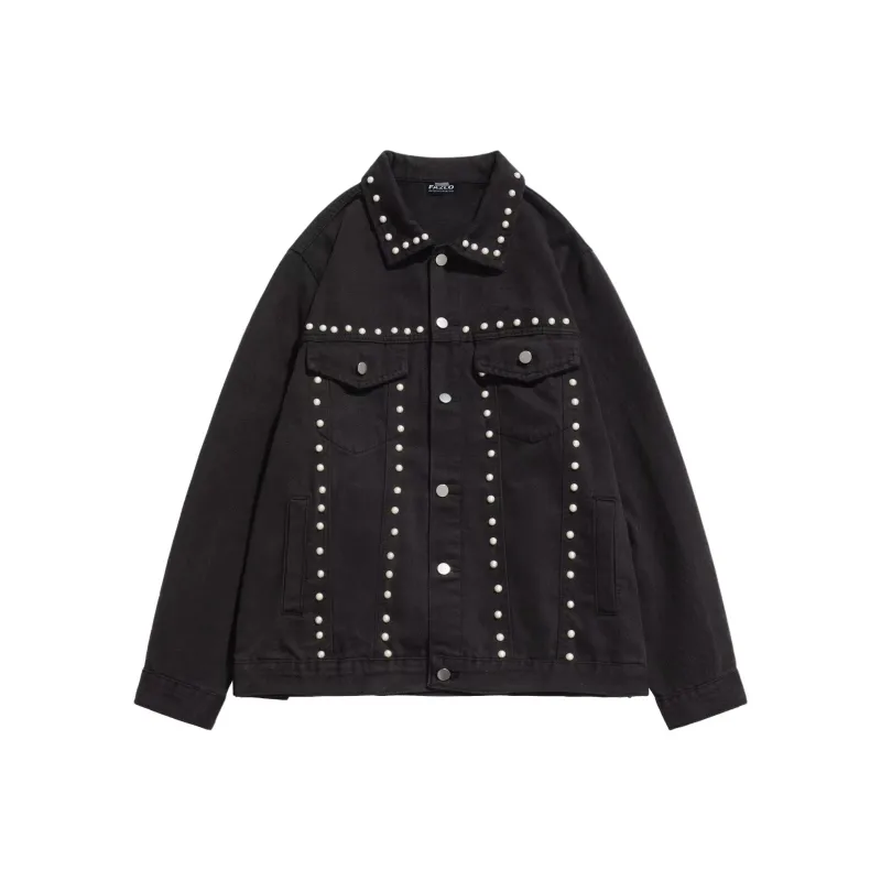 FA2LO Denim Jacket Unisex Black-1