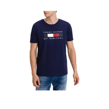 Tommy Hilfiger T Shirt Men's Navy Blue