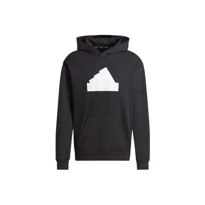 Adidas Future Icons Badge Of Sport Hoodie Sweatshirt Men's Black-0