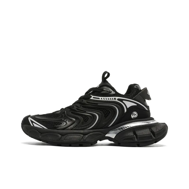 B.Duck SKYLINE Series Cushioning Breathable Lightweight Low Top Chunky Sneakers Unisex-0