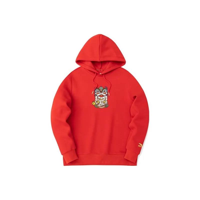 Anta Life Collection Sweatshirt Unisex Red-0