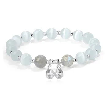 CMFY Glass Cat Eye Jade Bracelets Unisex