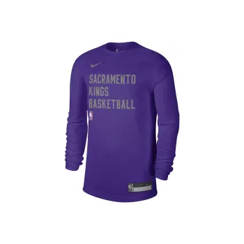 Nike x NBA Dri Fit Sacramento Kings T Shirt Unisex Purple
