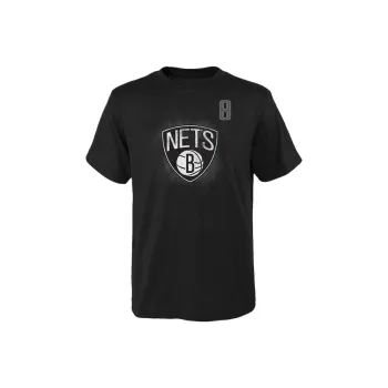 NBA Brooklyn Nets Patty Mills T Shirt Men's Black