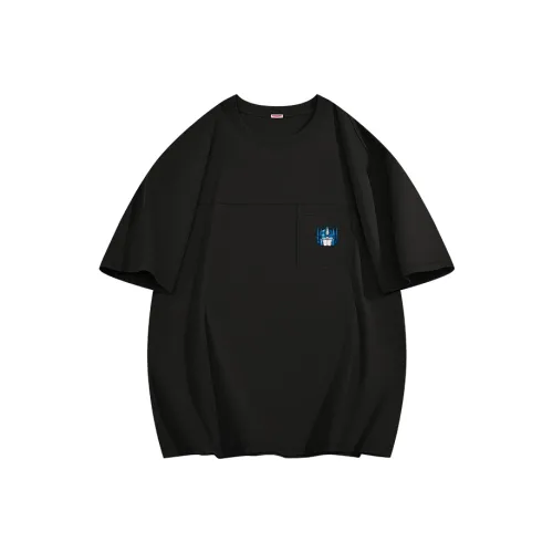 ASOS Dark Future Grå t-shirt med skriftlogo i muscle fit