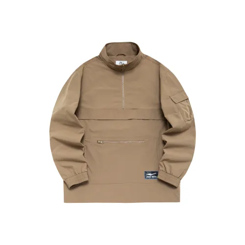 Erke Sweatshirts Men Latte Brown