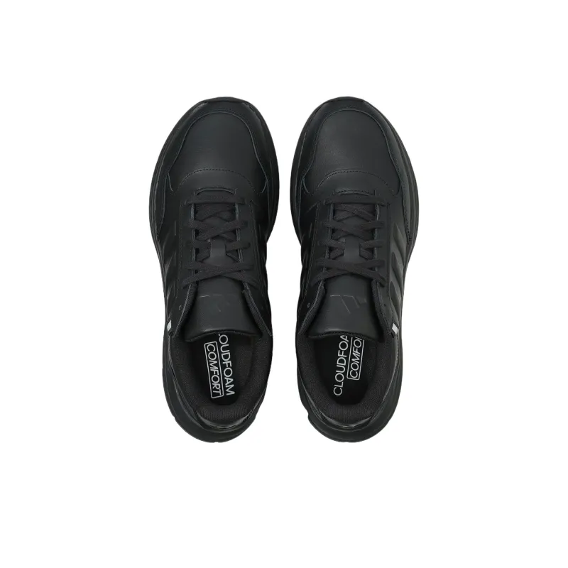 Adidas CLOUDFOAM STEP Anti Slip Wear Resistant Low Top Casual Shoes Men's Black-2