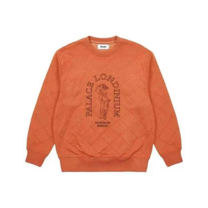 PALACE Londinium Quilted Crew-0