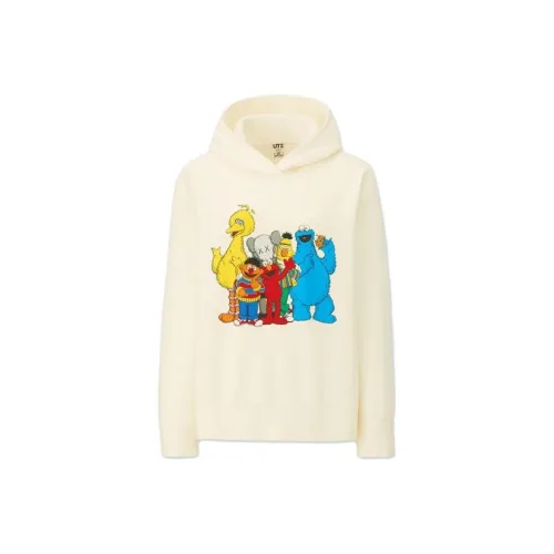 UNIQLO x SESAME STREET Sweatshirt Unisex White