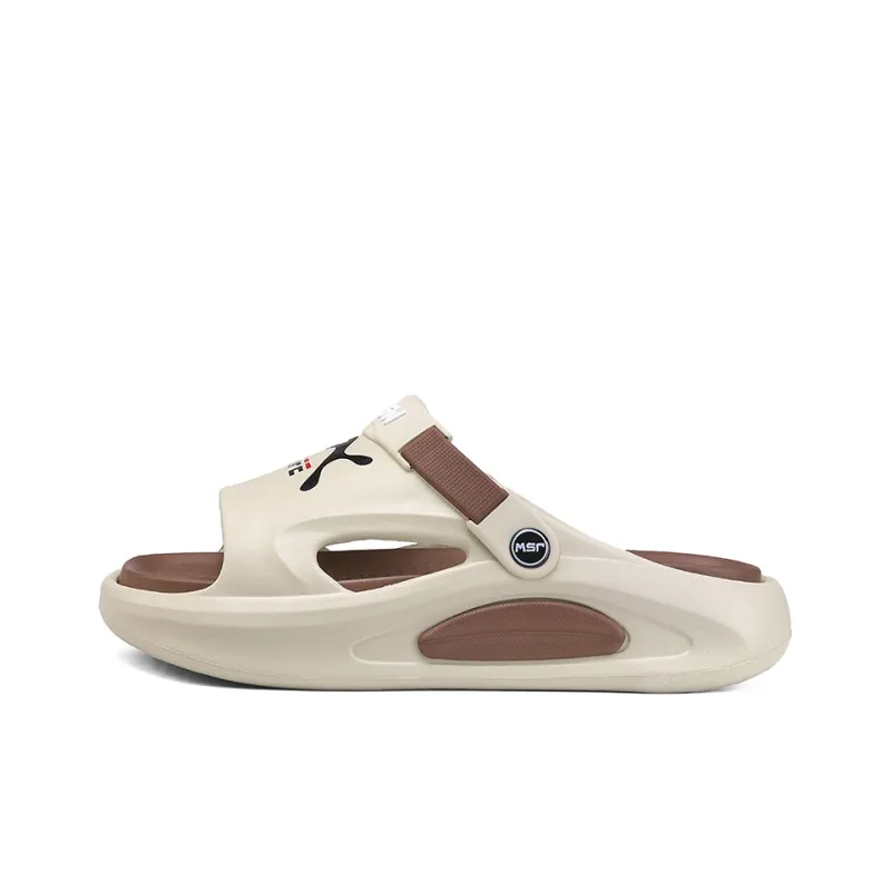 JEANSWEST New National Innovation Unique Black White Color Scheme Beach Sandals Men's-7