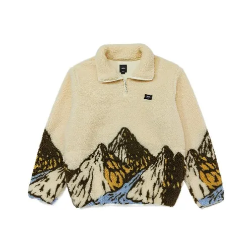 Vans FW22 Mountain Quarter Zip Teddy Pullover Sweatshirt