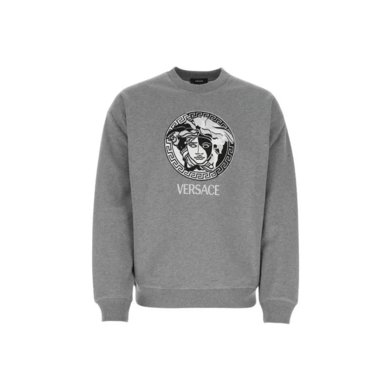 VERSACE FW22 Sweatshirt Men's Gray-0