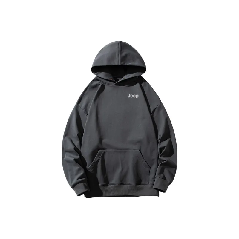 Jeep Large Pocket Pullover Hoodie Unisex-4