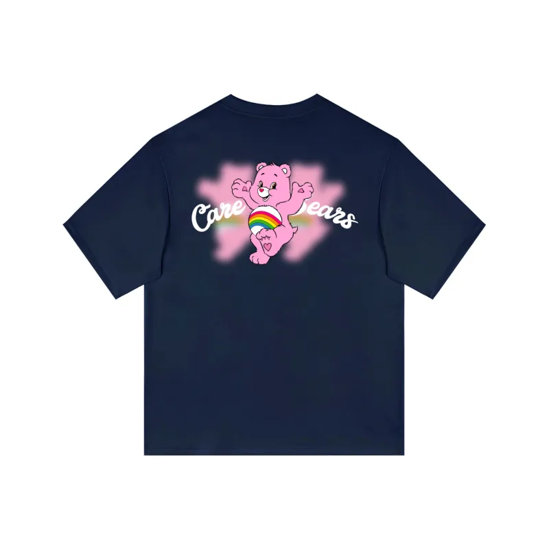 CAREBEARS T Shirt Unisex Black Print White-8