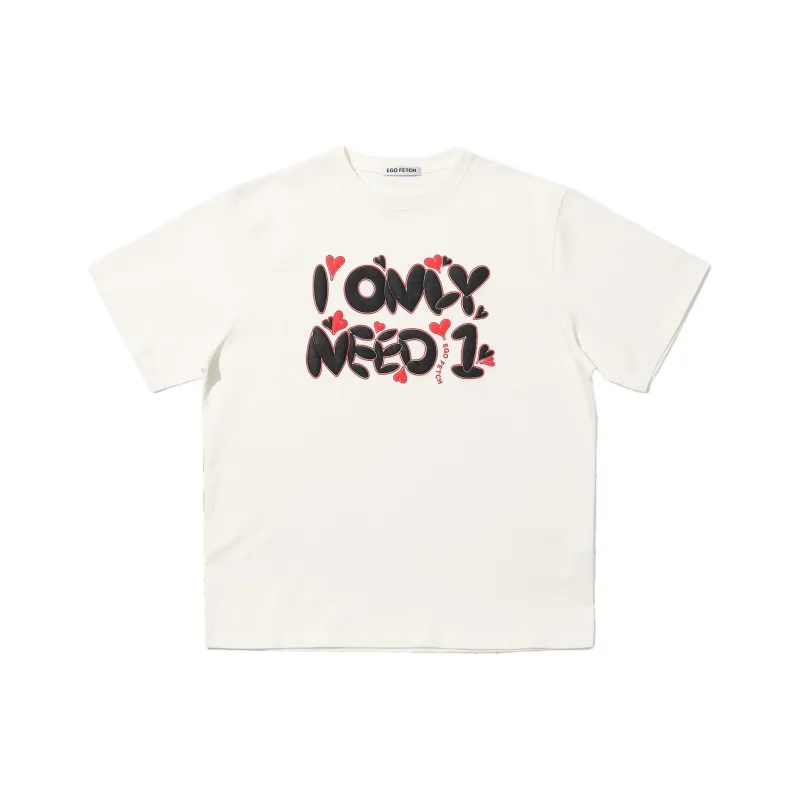 EGO FETCH T Shirts Unisex White-0