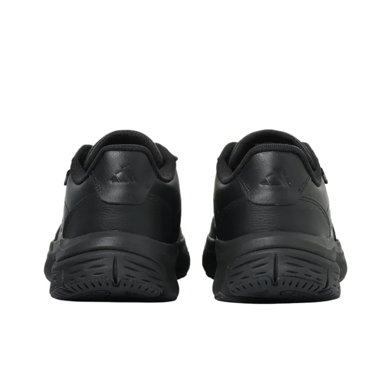 Adidas CLOUDFOAM STEP Anti Slip Wear Resistant Low Top Casual Shoes Men's Black-3
