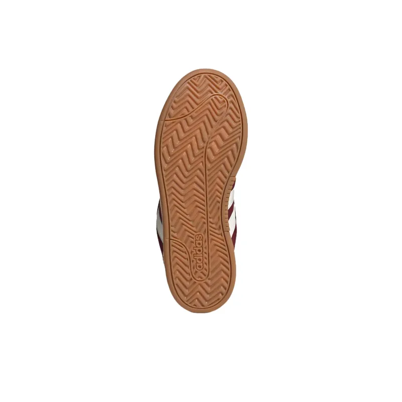 Adidas GRAND COURT ALPHA Anti Slip Wear Resistant Low Top Skateboard Shoes Unisex Red White-3