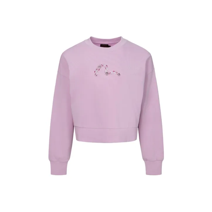EVISU Sweatshirts Women's Pink-0