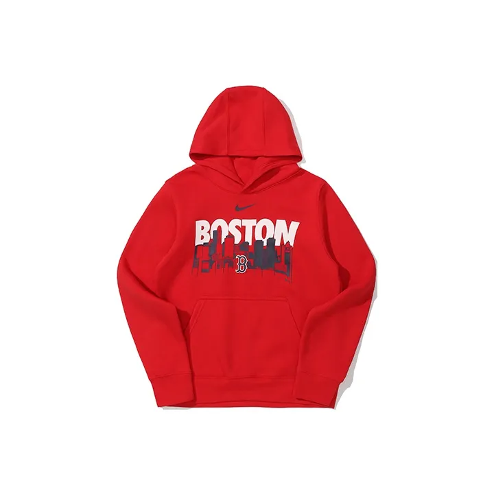 Mlb X Nike Sweatshirts Unisex Red-0
