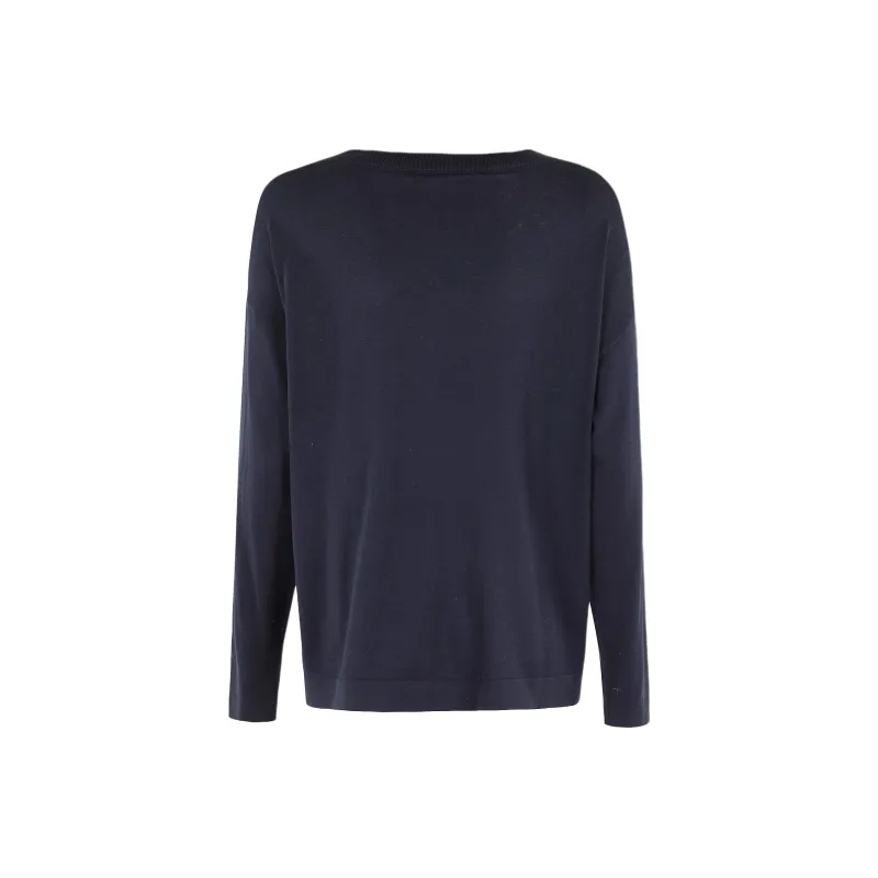 WEEKEND MaxMara Rania V Neck Jumper-1