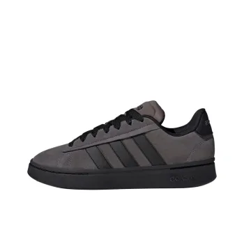 Adidas GRAND COURT ALPHA Anti Slip Wear Resistant Low Top Skateboard Shoes Men's Gray