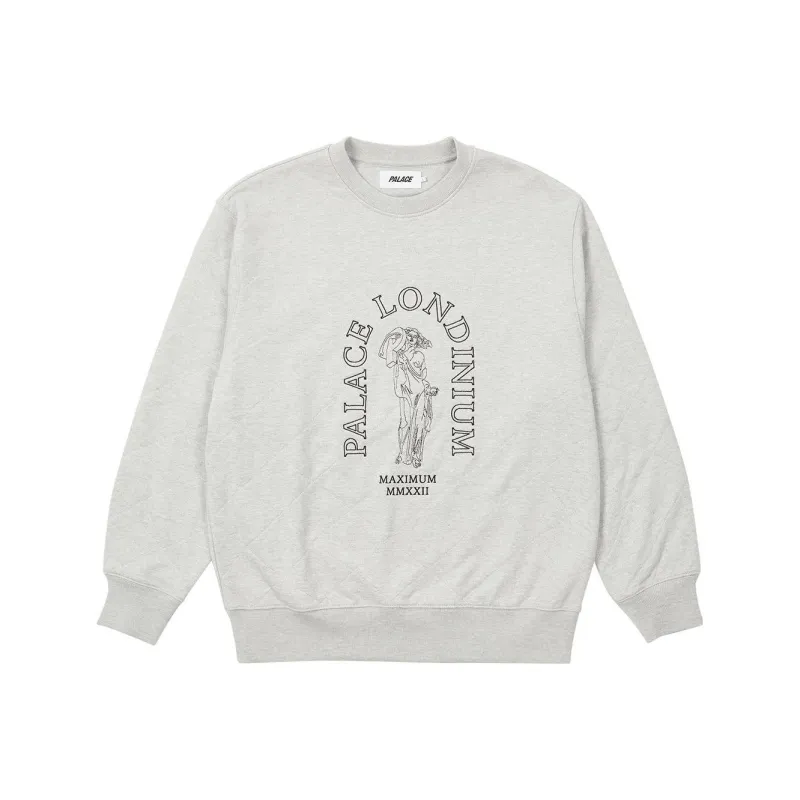 PALACE Londinium Quilted Crew-0