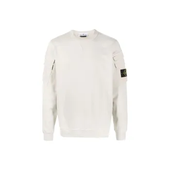STONE ISLAND Compass patch Crew neck Sweatshirt