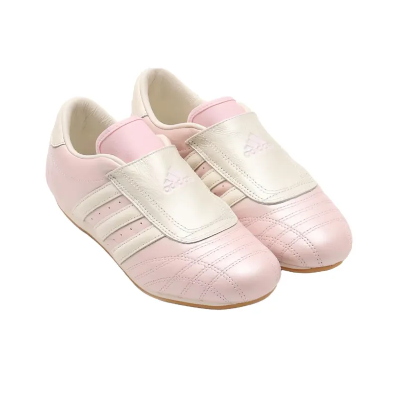 Adidas TAEKWONDO Anti Slip Wear Resistant Low Top Training Shoes Women's Pink Beige-1