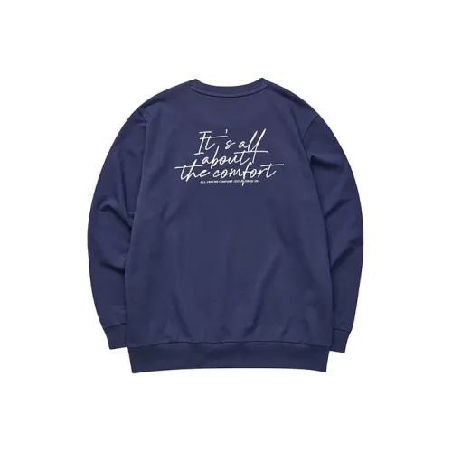 Skechers Colorful Sweatshirts Men Marine Blue/00DU