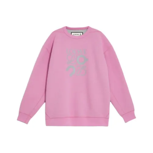 On LOEWE Sweatshirt Unisex Pink