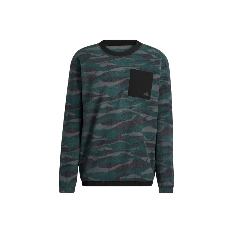 Adidas Sweatshirts Men Dark Green-0