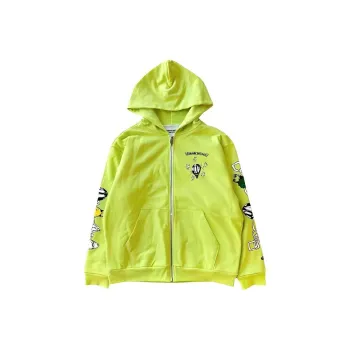 Chrome Hearts Sweatshirts Unisex Neon Green