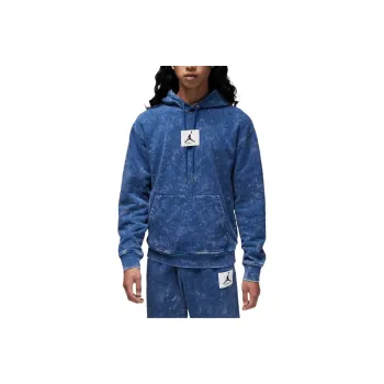 Jordan Tie Dye Men's Drawstring Hoodie Blue
