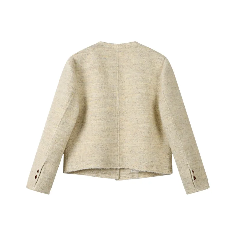CIVICERA Cropped Coats Women's-1