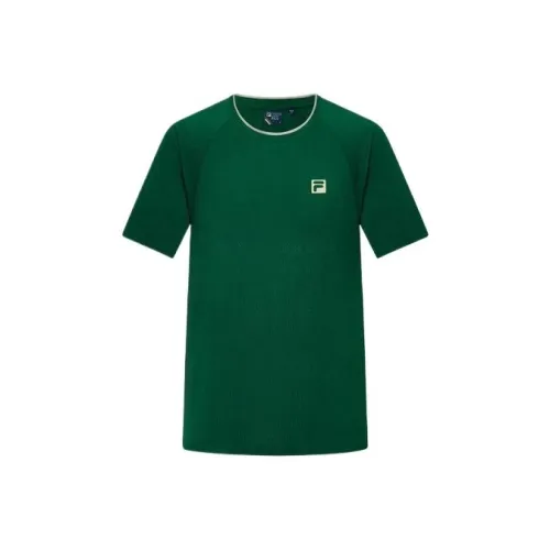 FILA T Shirt Unisex Forest Green