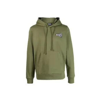 DIESEL Sweatshirts Men Olive Green
