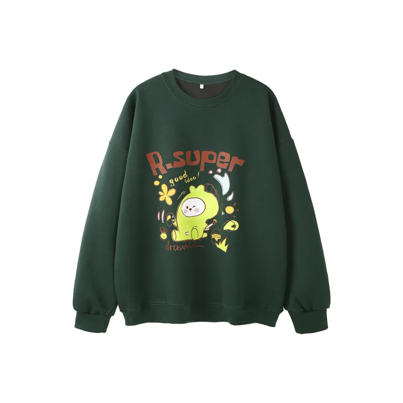 R.super X Monster Letter Co branded Series Sweatshirts Unisex-18