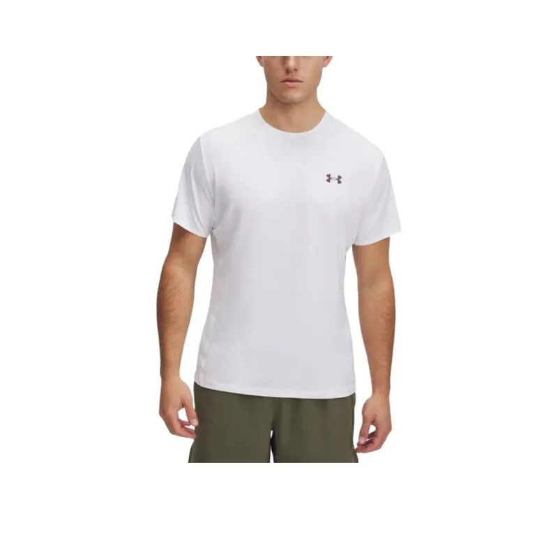 Under Armour RUSH Vent T Shirt Men's White-0