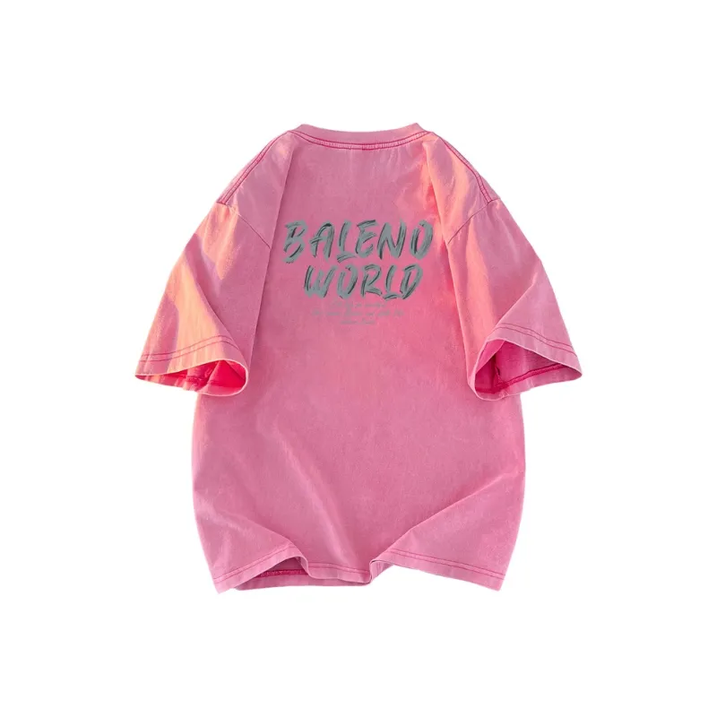 BALENO Short Sleeved T Shirts Unisex-13