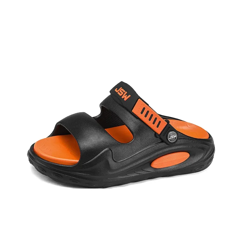 JEANSWEST Summer Trendy Brand Niche Design Beach Sandals Men's-2