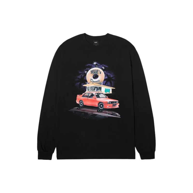 HUF T-Shirts Unisex Black-0